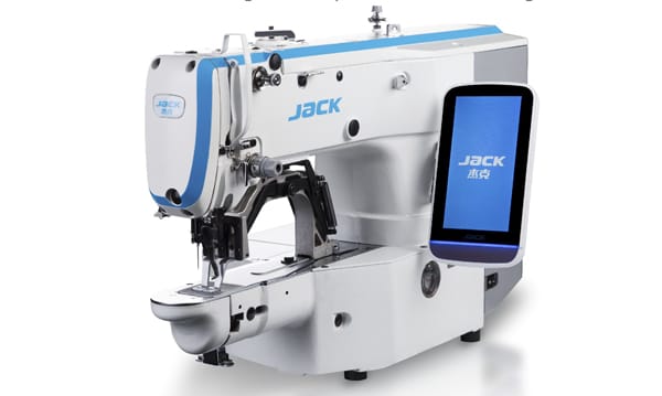 JUKI LK-1900S-HS COMPUTER-CONTROLLED, HIGH-SPEED, BARTACKING MACHINE ...