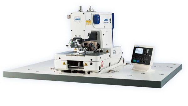 JUKI MEB-3900 COMPUTER-CONTROLLED, EYELET BUTTONHOLING SEWING SYSTEM〈FOR JEANS AND COTTON PANTS〉- Balaji Sewing Machine