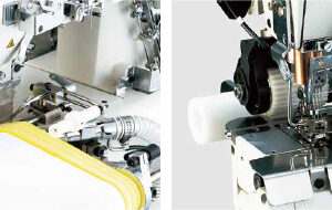 BUY JUKI MF-7913D-E11-UT HIGH-SPEED, CYLINDER-BED, TOP & BOTTOM COVER STITCH MACHINE - Balaji Sewing Machine