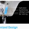 SHOP JACK A3B Computerized High Speed Lockstitch Sewing Machine - Balaji Sewing Machines