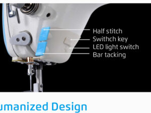 SHOP JACK A3B Computerized High Speed Lockstitch Sewing Machine - Balaji Sewing Machines