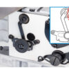 SHOP JACK C5 Light and Heavy Adjustable power saving Overlock machine - Balaji Sewing Machines