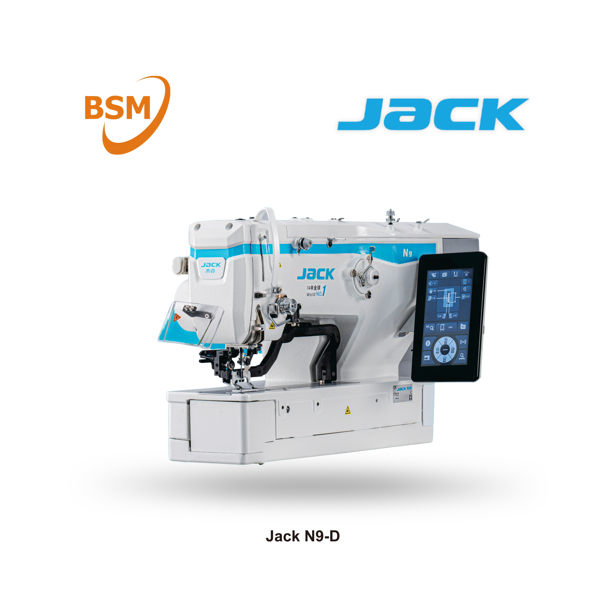 JACK N9-D Computerized Buttonhole Machine