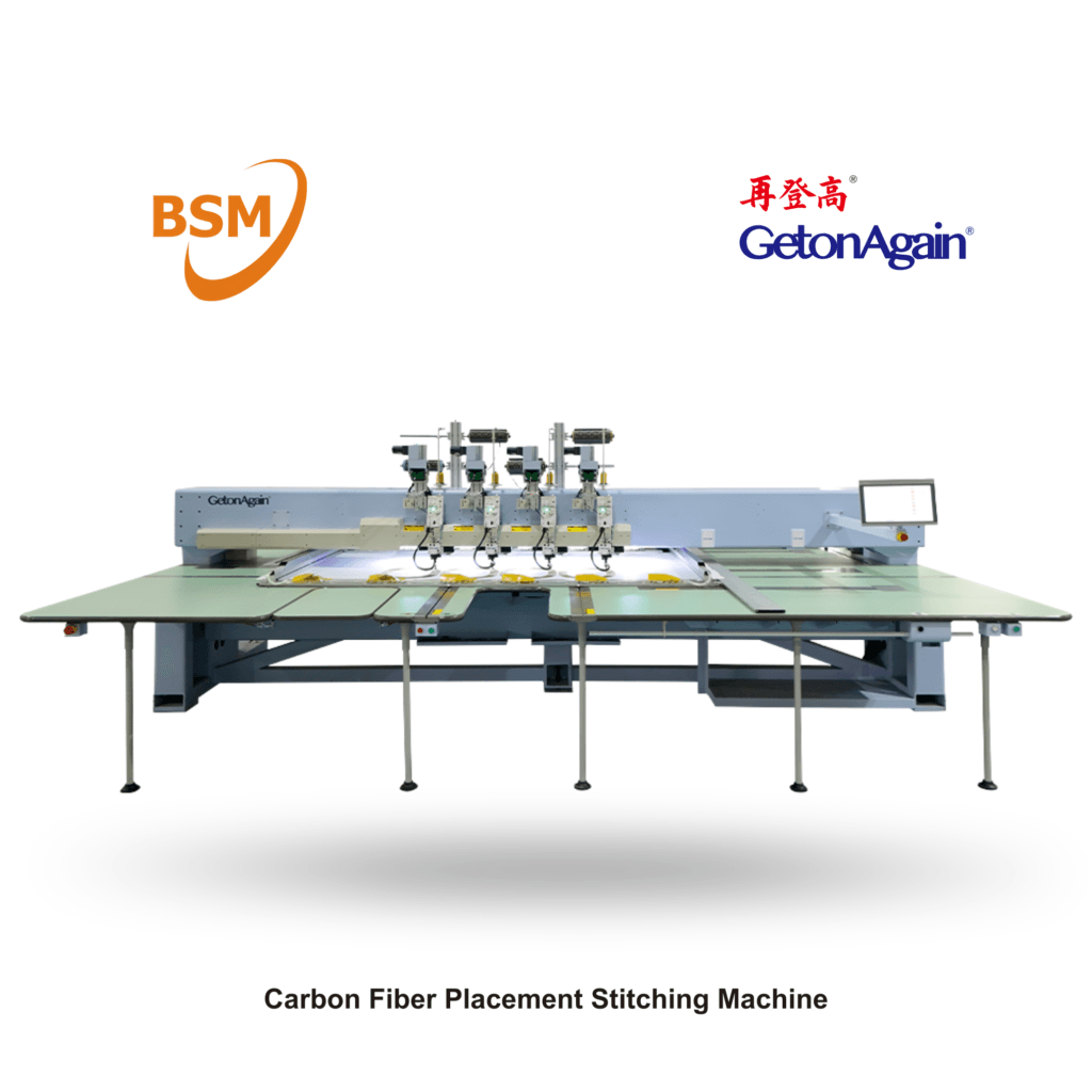 Get On Again - Carbon Fiber Placement Stitching Machine