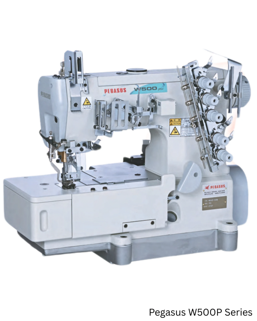 Pegasus W500P - (Category: Interlock Flatbed Stitch Machine) / W600P Series - (Category: Interlock Cylinder Bed Stitch Machine)