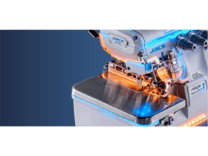 Jack C3C sewing machine improving efficiency and reducing thread consumption in factories