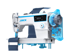 Jack A2C industrial lockstitch sewing machine for cross seam stitching and thick fabric handling