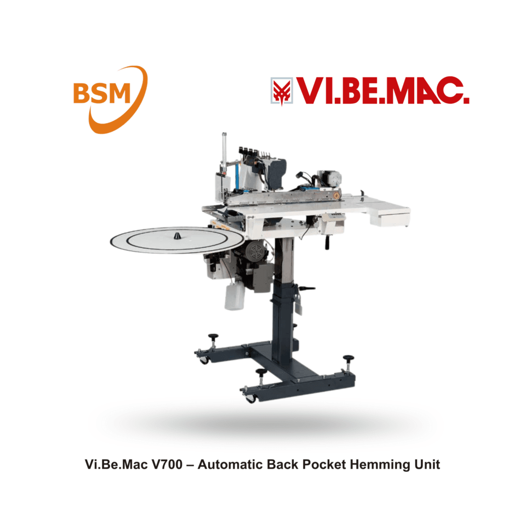 Vi.Be.Mac V700 – Automatic Back Pocket Hemming Unit