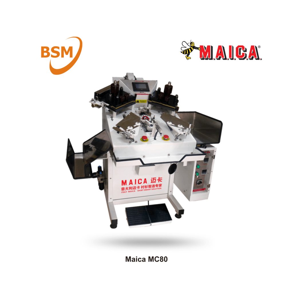 Maica MC80 Automatic Collar Turning, Trimming & Pressing Machine
